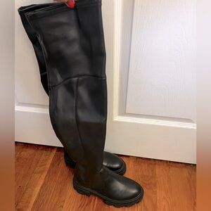 Nine West Celie Faux Leather Over the knee boots - Size 7.5 Women’s